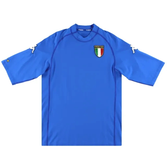 2000-01 Italy Kappa Home Shirt *Mint* XXL - Italy / As New / XXL