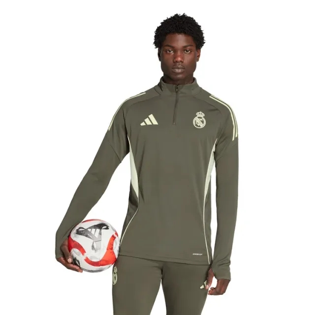 Real Madrid Training Shirt Tiro 25 - Utility Grey - ['Grey']