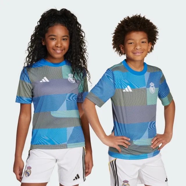 adidas Real Madrid 25/26 Pre-Match Jersey Kids
