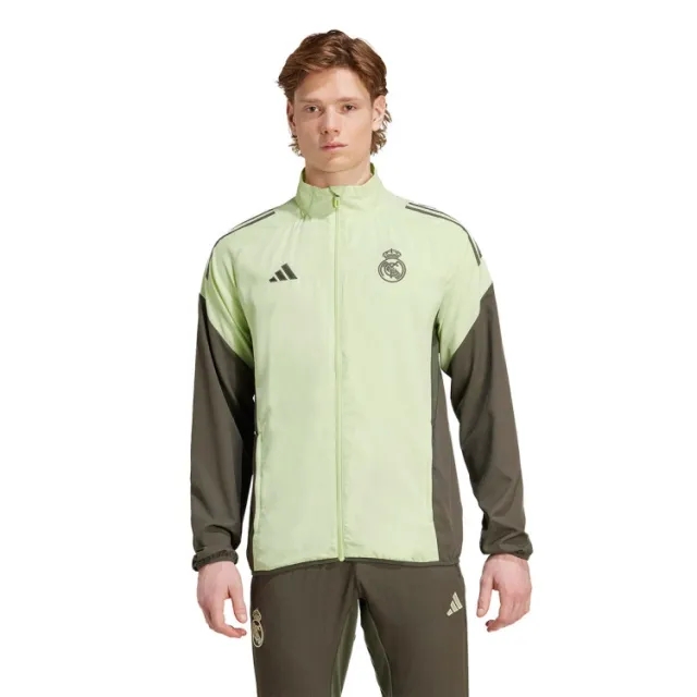 Real Madrid Training Jacket Presentation Tiro 25 - Almost Lime - ['Green']