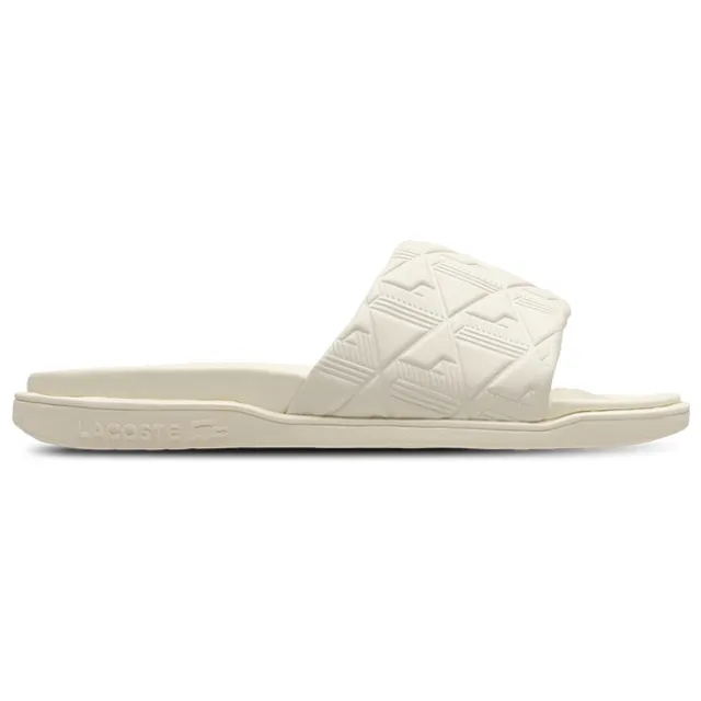 Lacoste Men's Serve Slide Dual - Off White