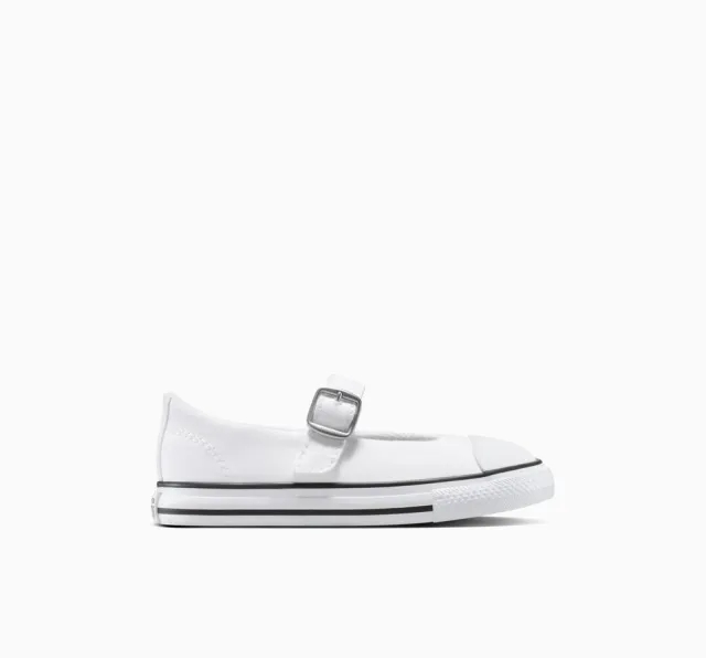 Converse Chuck Taylor All Star Dainty Mary Jane - White, Black