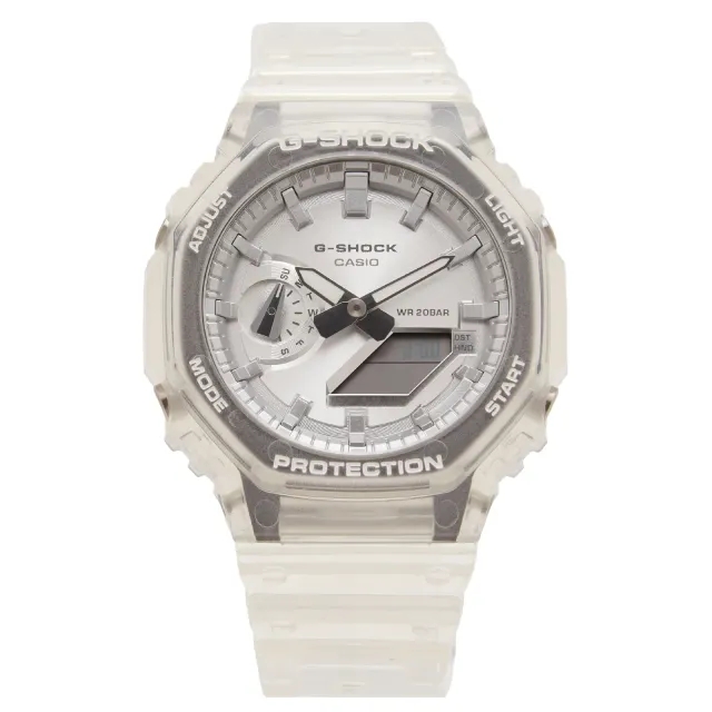 G-Shock GA-2100BM-7A8ER Watch Silver/Orange