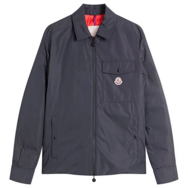 Moncler Men's Vigeon Shirt Jacket Navy