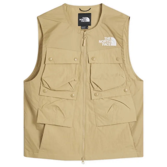 The North Face Men's Mountain Wind Vest Khaki Stone