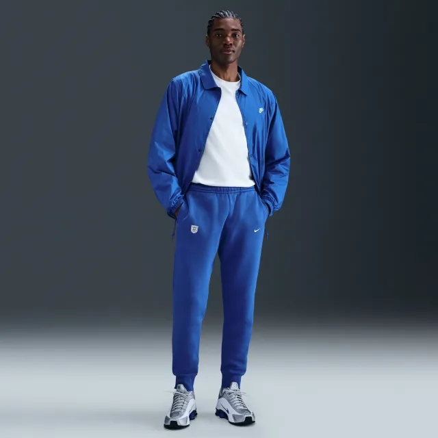 England Club Men's Nike Football Joggers - Blue - Cotton/Polyester
