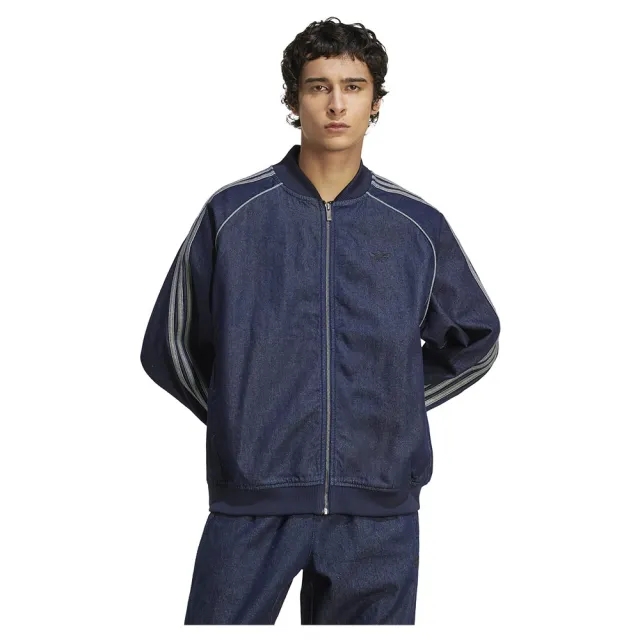 Adidas Originals Sst Adicolor Loose Sst Denim Stone Jacket