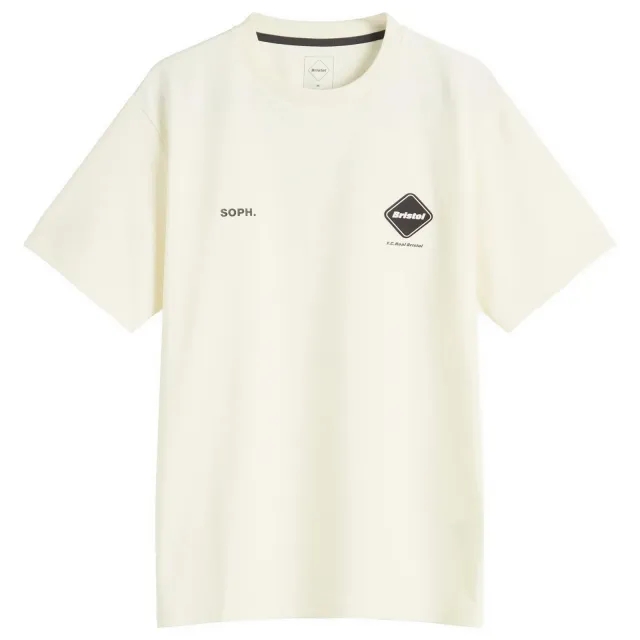 F.C. Real Bristol Men's Authentic Logo T-Shirt Off White