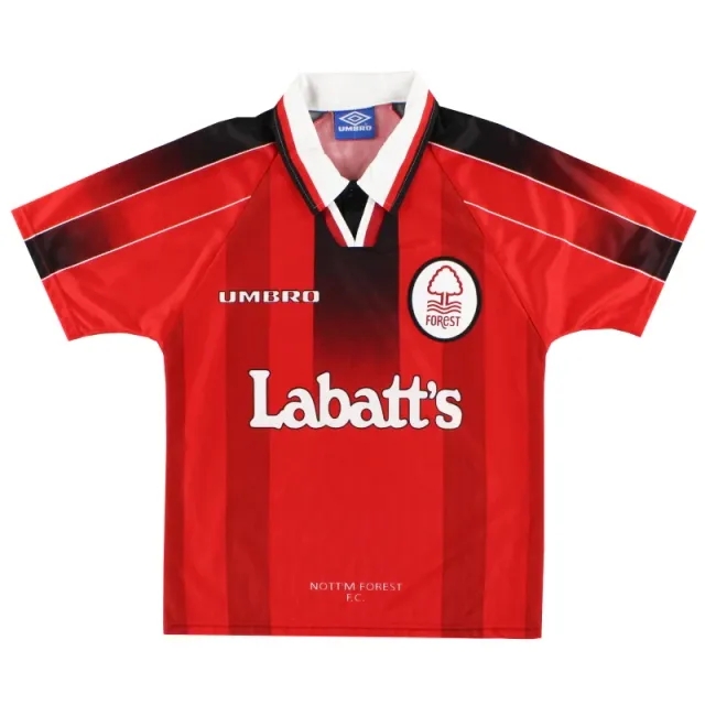 1996-97 Nottingham Forest Home Shirt Y - Nottingham Forest / Excellent / Small