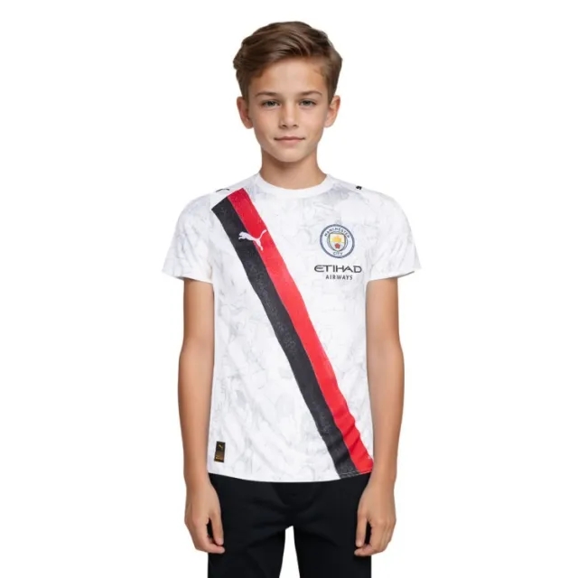Manchester City KidSuper x Puma Club World Cup Away Shirt - Kids
