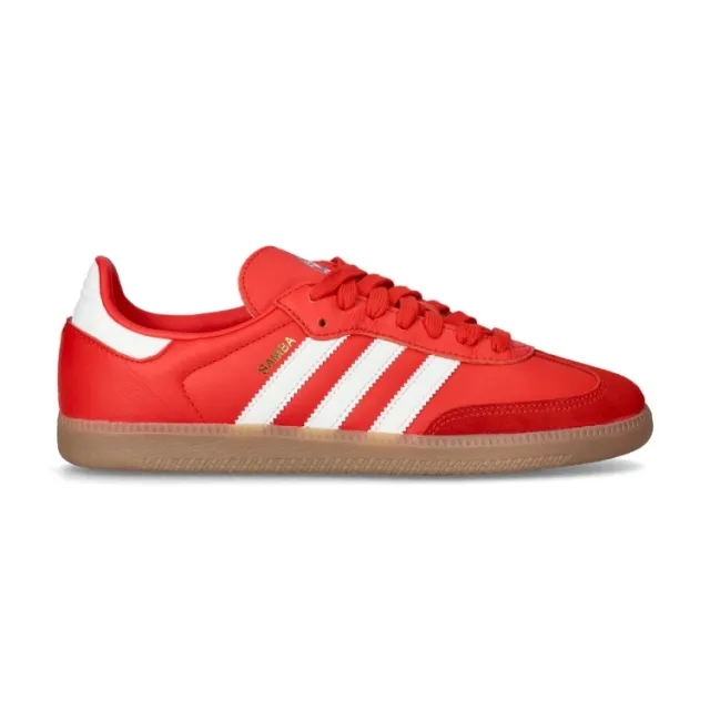 Adidas Samba Bayern München - Red/Footwear White/Red - ['Red']