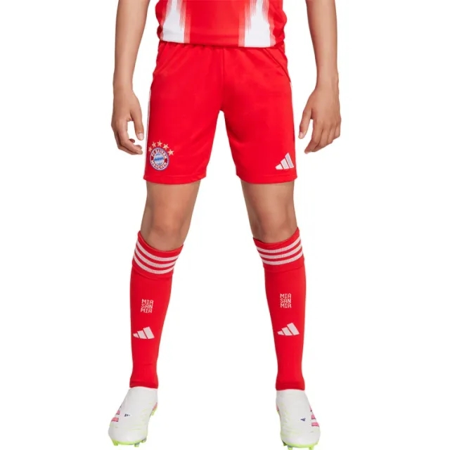 FC Bayern adidas Home Shorts 2025-26 - Kids