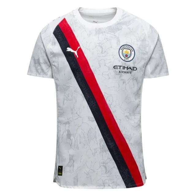 PUMA Kidsuper x Manchester City Authentic Jersey Men, White/Black