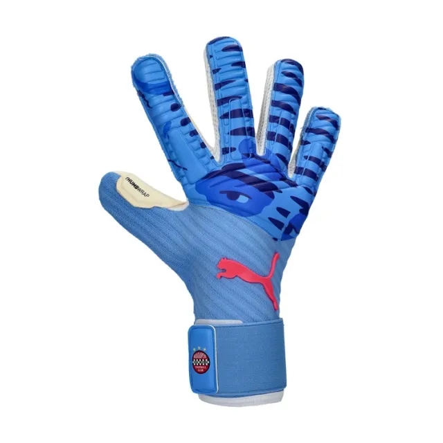PUMA Future Pro x Kidsuper Hybrid Football Goalkeeper Gloves, Day Dream/Ravish