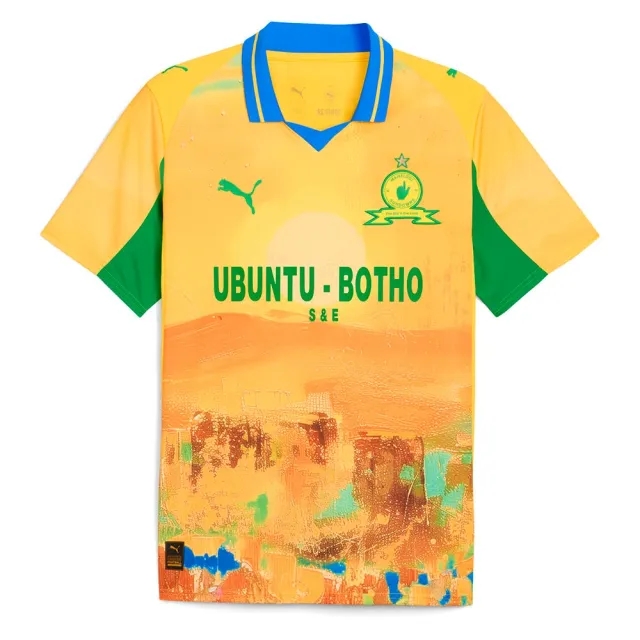 PUMA Kidsuper x Mamelodi Sundowns Jersey Men, Pelé Yellow/Fast Green