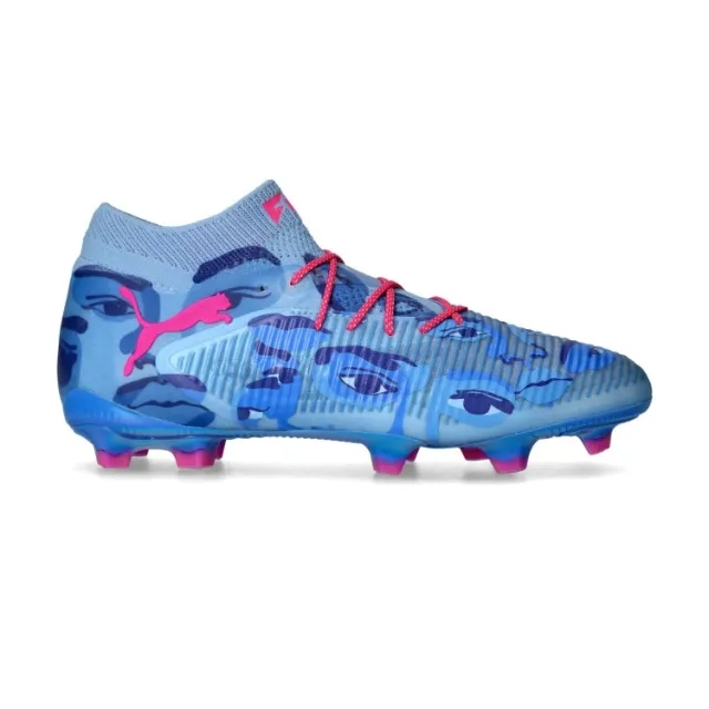 PUMA Future 8 Ultimate x Kidsuper FG Football Boots Unisex, Day Dream/Bluemazing/Lapis Lazuli