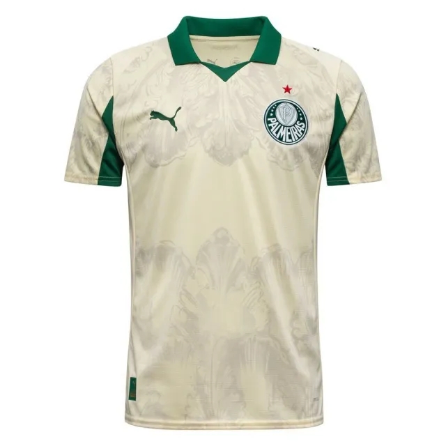 PUMA Kidsuper x Se Palmeiras Jersey Men, Creamy Vanilla/Vine