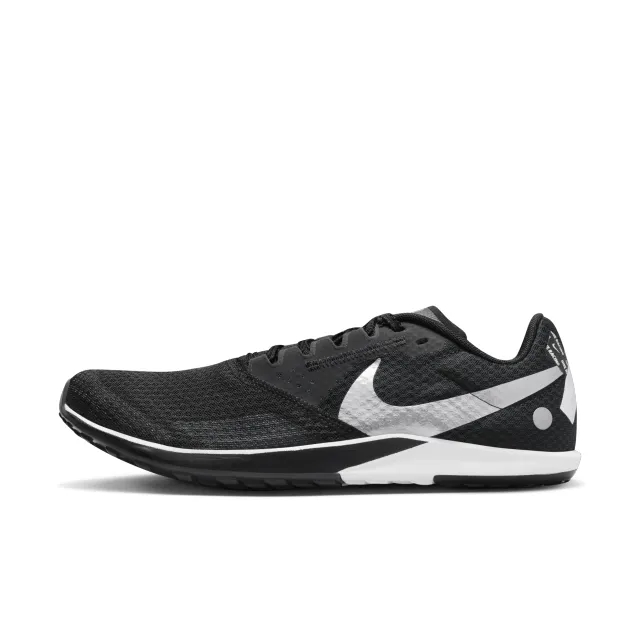 Nike Zoom Rival Waffle 6 Road and Cross-Country Racing Shoes - Black