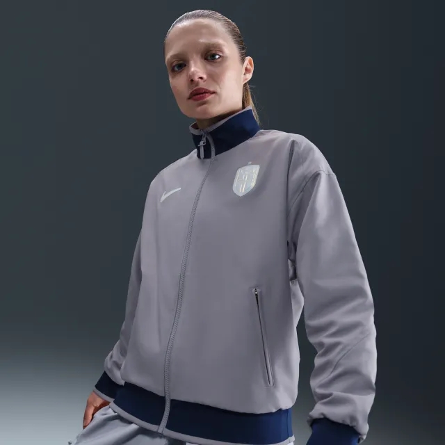 Norway Strike Women's Nike Dri-FIT Soccer Anthem Jacket - Purple - Polyester