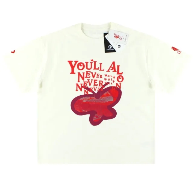 2023-24 Liverpool x Converse 'YNWA' Anthem T-Shirt *BNIB* - Liverpool / BNIB / 2XL