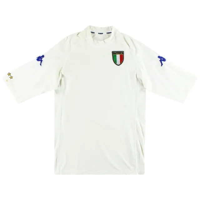2000-01 Italy Kappa Away Shirt L - Italy / Very Good / Large