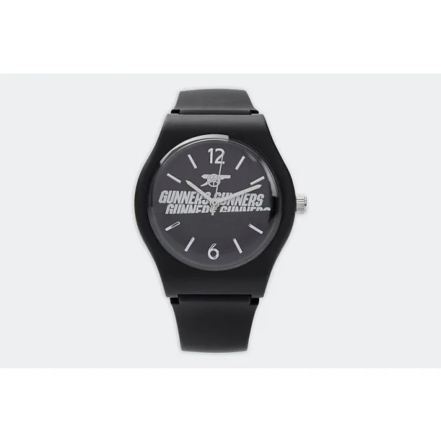 Arsenal Kids Black Silicon Watch, Multicolor