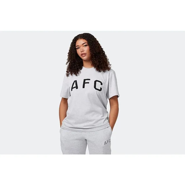 Arsenal Womens Grey AFC T-Shirt, Multicolor