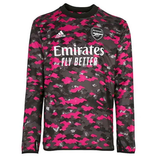 Arsenal 21/22 Pre Match Long Sleeve Warm Top, Multicolor