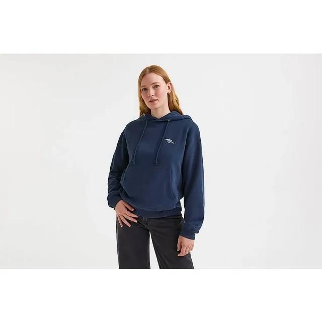 Arsenal Womens Essentials Navy Cannon Hoodie, Multicolor