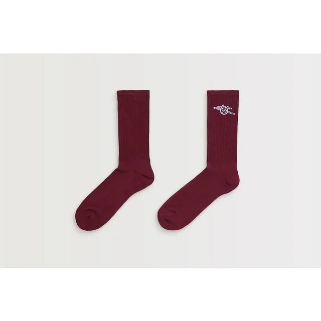 Arsenal Essentials Burgundy Cannon Socks, Multicolor