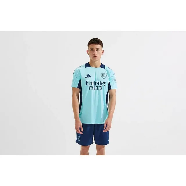 Arsenal adidas 24/25 Light Blue Training Shirt, Multicolor