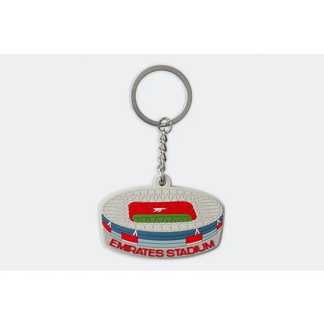 Arsenal Stadium Keyring, Multicolor