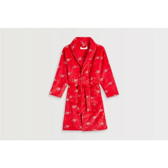 Arsenal Kids Fleece Dressing Gown, Multicolor