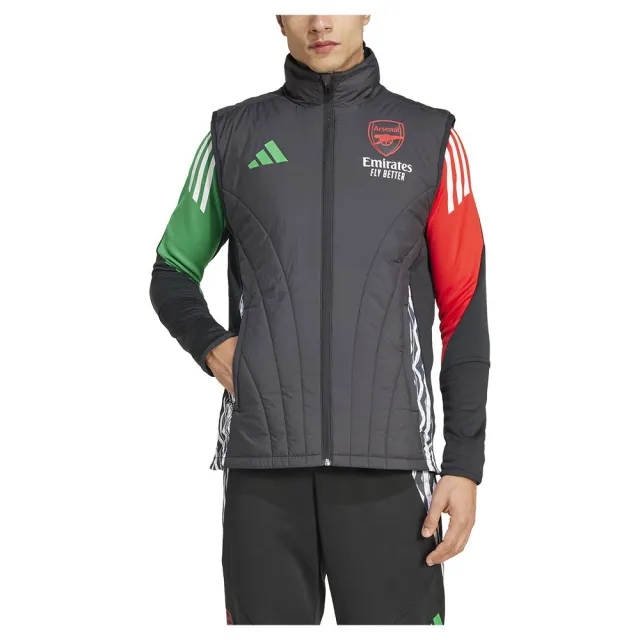 Arsenal adidas 24/25 European Winter Gilet, Multicolor