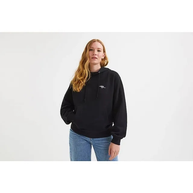 Arsenal Womens Essentials Black Cannon Hoodie, Multicolor
