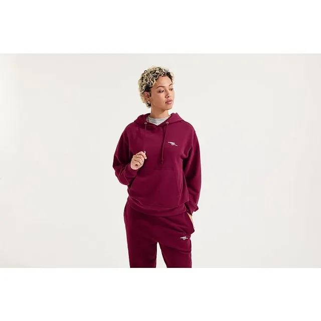 Arsenal Womens Essentials Burgundy Cannon Hoodie, Multicolor