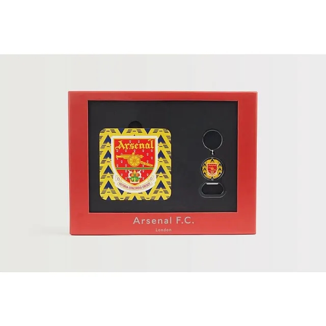Arsenal Retro Bruised Banana Coaster and Bottle Opener, Multicolor