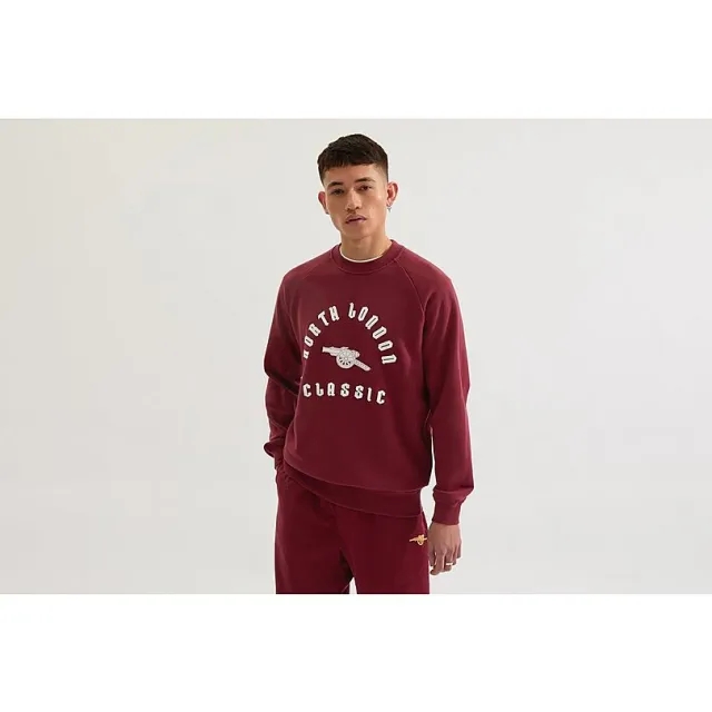 Arsenal North London Classic Burgundy Logo Sweatshirt, Multicolor