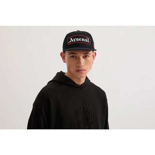 Arsenal 47 North London Classic Black Bar Cap, Multicolor