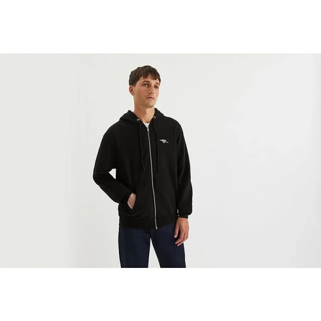 Arsenal Essentials Black Cannon Zip Hoodie, Multicolor