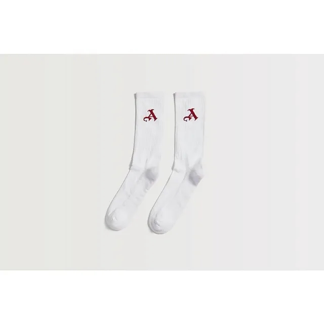 Arsenal White Concordia Socks, Multicolor