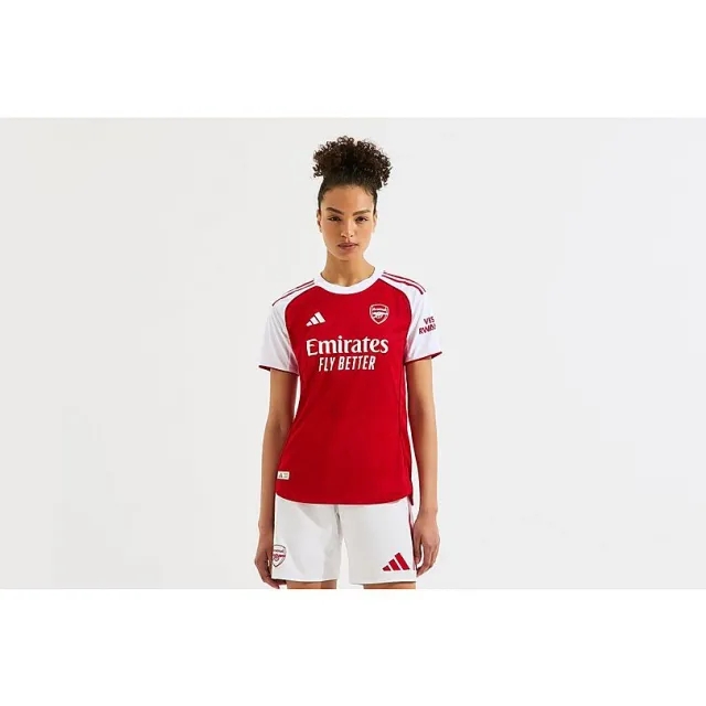 Arsenal adidas Womens 25/26 Authentic Home Shirt, Multicolor