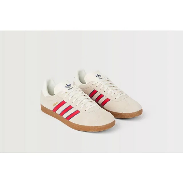 Arsenal adidas 24/25 Terrace Icons Gazelle Shoes, Multicolor