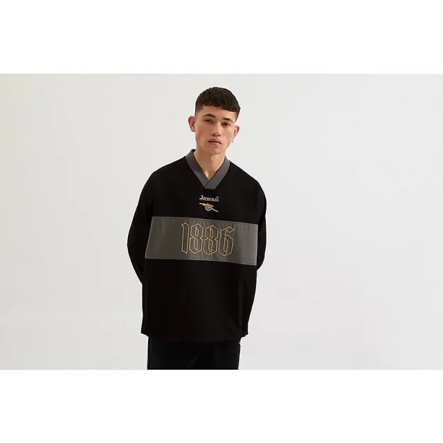 Arsenal North London Classic Black Shell Top, Multicolor