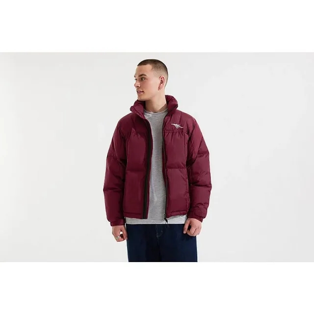 Arsenal Burgundy Cannon Puffer Jacket, Multicolor