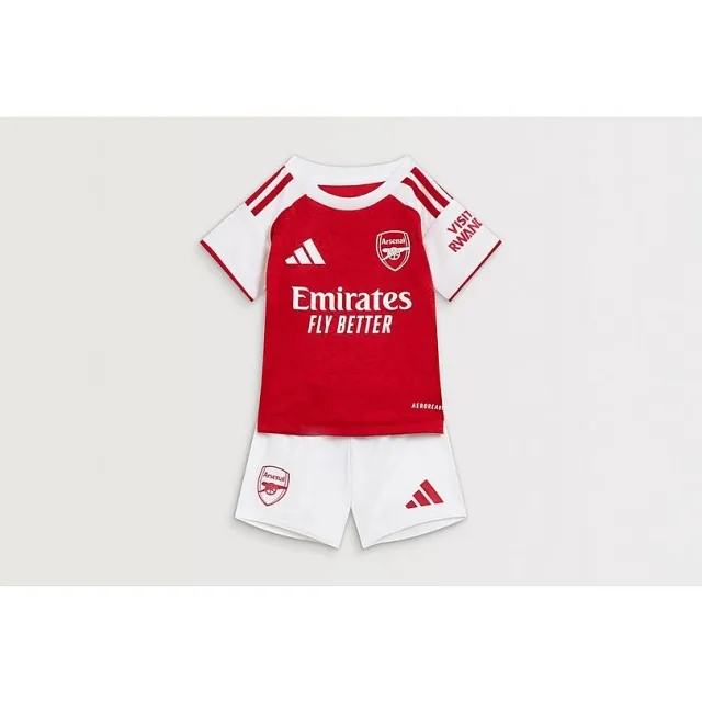 Arsenal adidas 25/26 Home Baby Kit, Multicolor