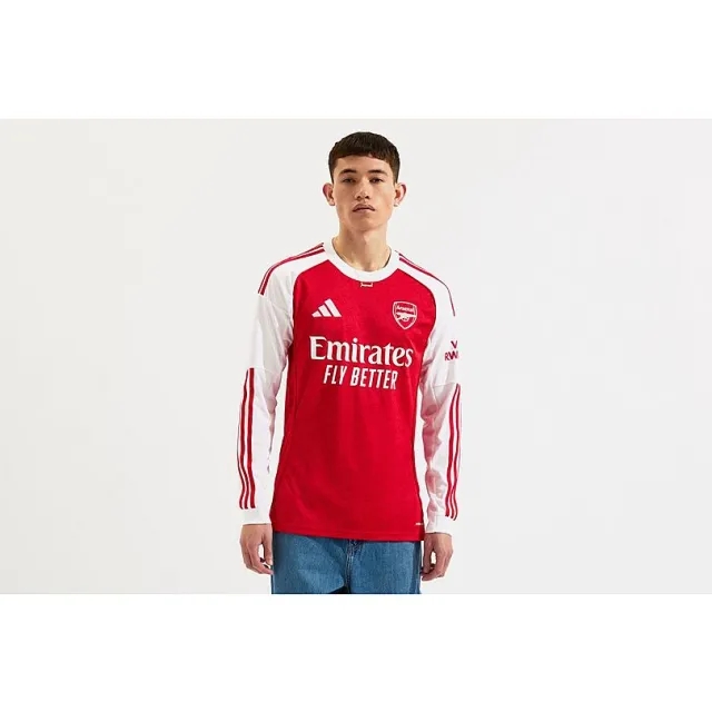 Arsenal adidas 25/26 Long Sleeved Home Shirt, Multicolor