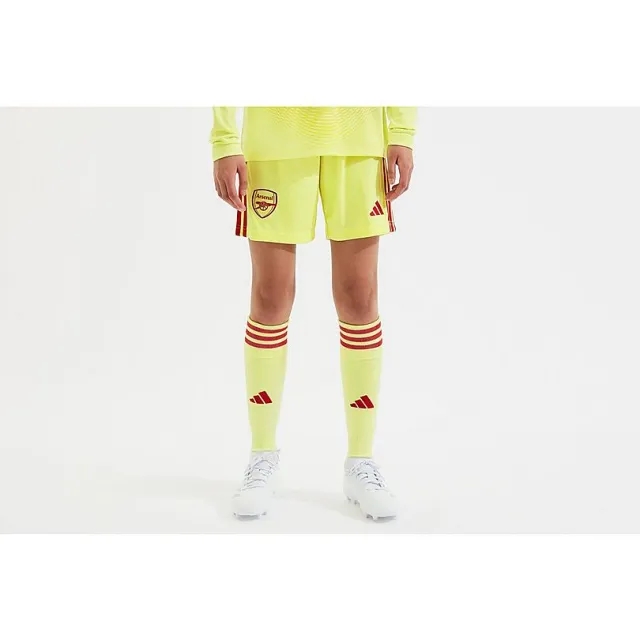 Arsenal adidas Kids 25/26 Home Goalkeeper Shorts, Multicolor