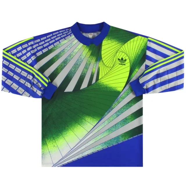 1990-94 adidas Goalkeeper Shirt #1 XL - Other Non League Clubs / Excellent / XL