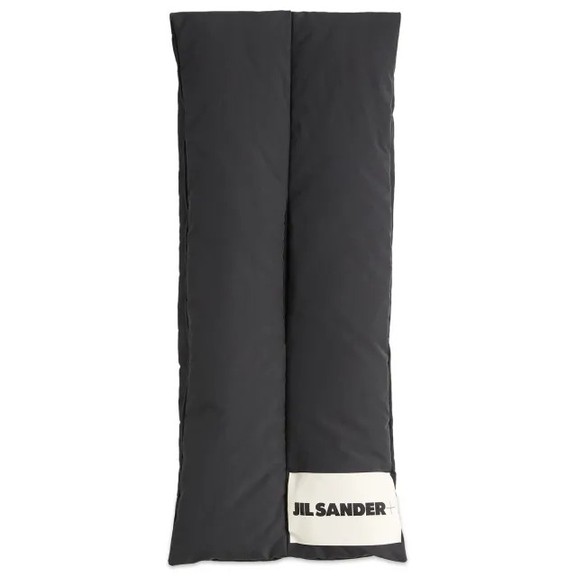 Jil Sander Men's Down Scarf Black
